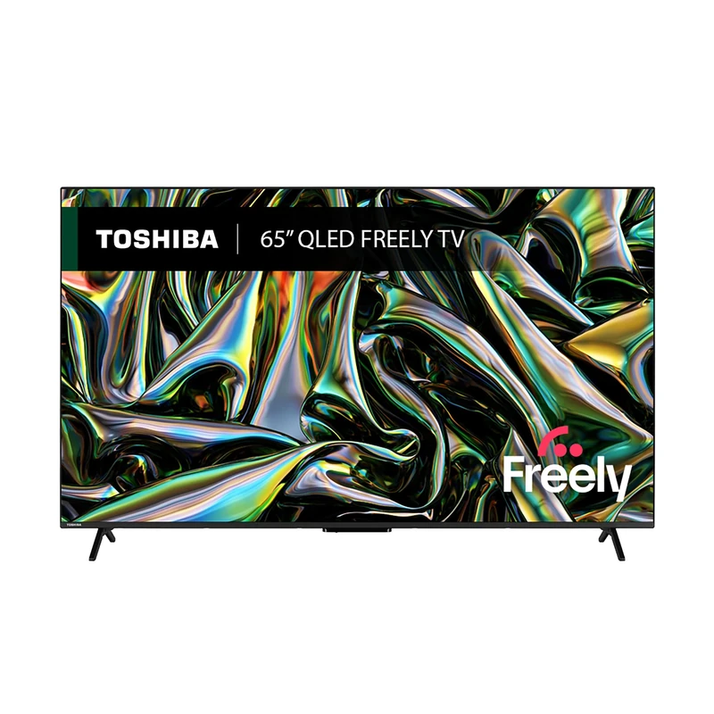 Toshiba 65”QV2F53DB 4K Smart VIDAA TV, Ultra HD, HDR10, Freely, Disney+, Prime Video, Netflix, Dolby Atmos, Dolby Vision, Sound by Onkyo, Works with Alexa, Works with Google Assistant, VIDAA Voice