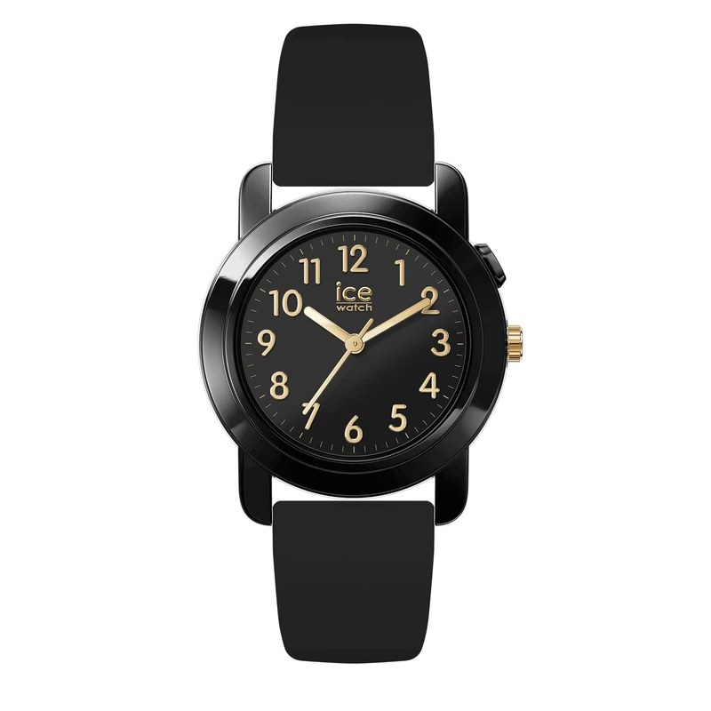 ICE-WATCH - ICE find Black Gold - Women's Watch with Silicon Strap - 024917 (Small)