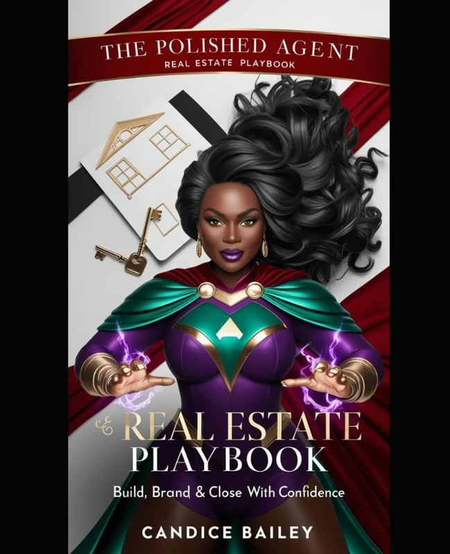 The Polished Agent Real Estate Playbook: A Complete Client Experience Guide + Editable Red Theme Marketing Templates for Real Estate Agents