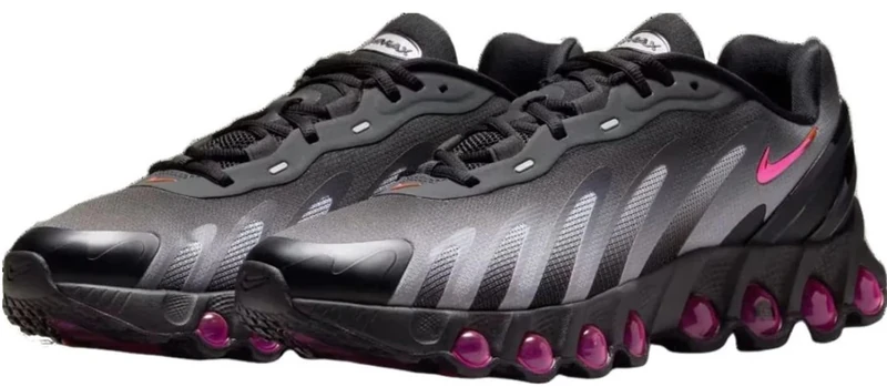 NIKE AIR MAX DN8 DK Smoke Grey/Pink Blast-Black 10 UK