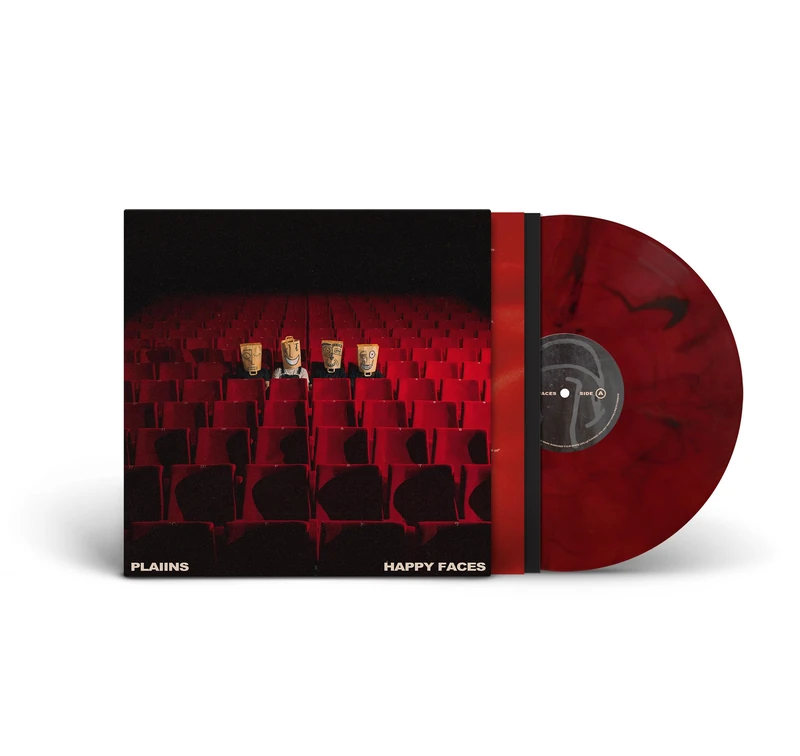 HAPPY FACES (DARK RED VINYL) [VINYL]