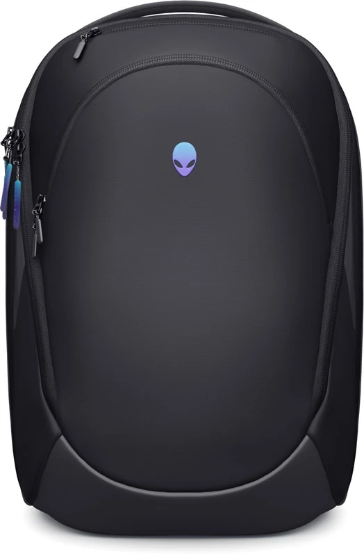 Alienware 16 Backpack - AW5625P - 21L Capacity, 3D Breathable mesh, Magnetic pocket organizers, RFID safe pocket, Weather resistant, 3D Iridescent reflective Alienware logo - Alienware Black