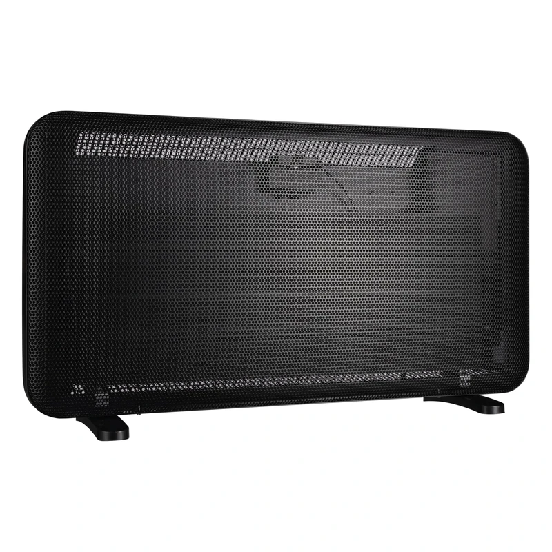 TCP 2000W 2-in-1 Convection and Infrared Panel Heater Black, Fast Heating, Slim Design, Digital Thermostat, 24 Hour Timer, Weekly Programming, Quiet Operation, Wall Mounted or Freestanding