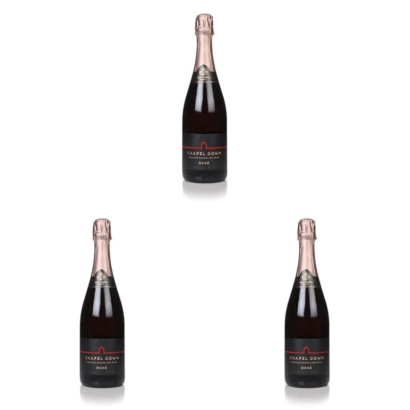 Chapel Down English Rose NV Wine, 750ml (Pack of 3)