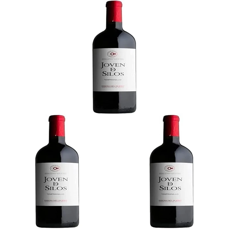 Cillar de Silos, Joven de Silos tempranillo Ribera del Duero Red Wine, 75 cl (Pack of 3)