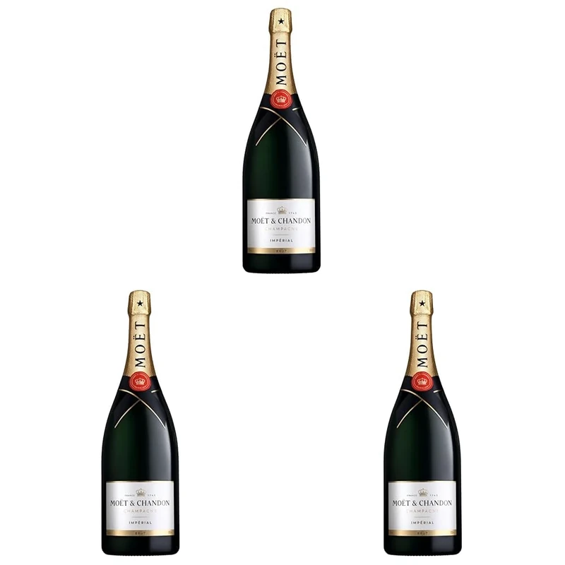 Moët & Chandon Impérial Brut Champagne, Magnum, 150cl (Pack of 3)