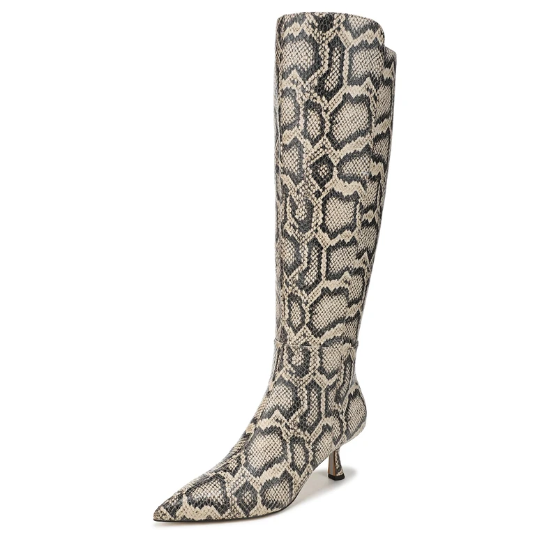 Sam Edelman Women's Taylin Knee High Boot, Roccia Wide Calf, 5 UK