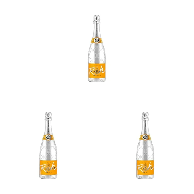 Veuve Clicquot Rich Champagne, 75cl (Pack of 3)