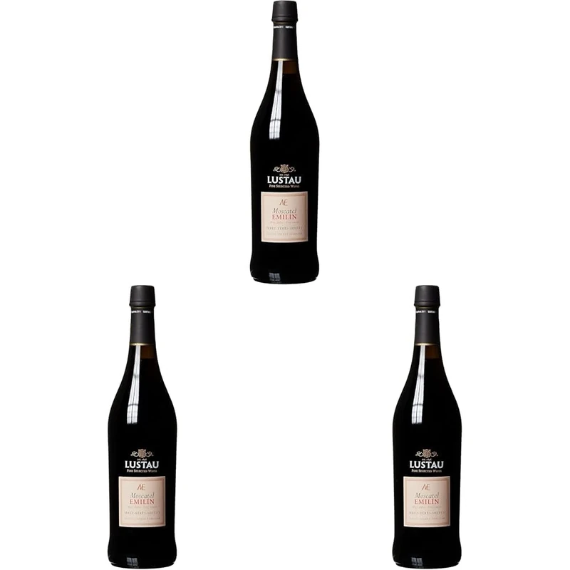 Lustau Emilin Moscatel Sherry, 75 cl (Pack of 3)
