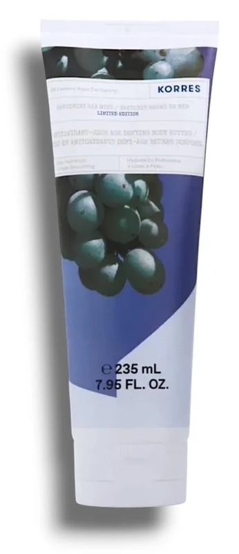Korres | Antioxidant Rich Age Defying Body Butter - Santorini Sea Mist | Limited Edition | Deep Hydration + Crepe Smoothing | 235mL