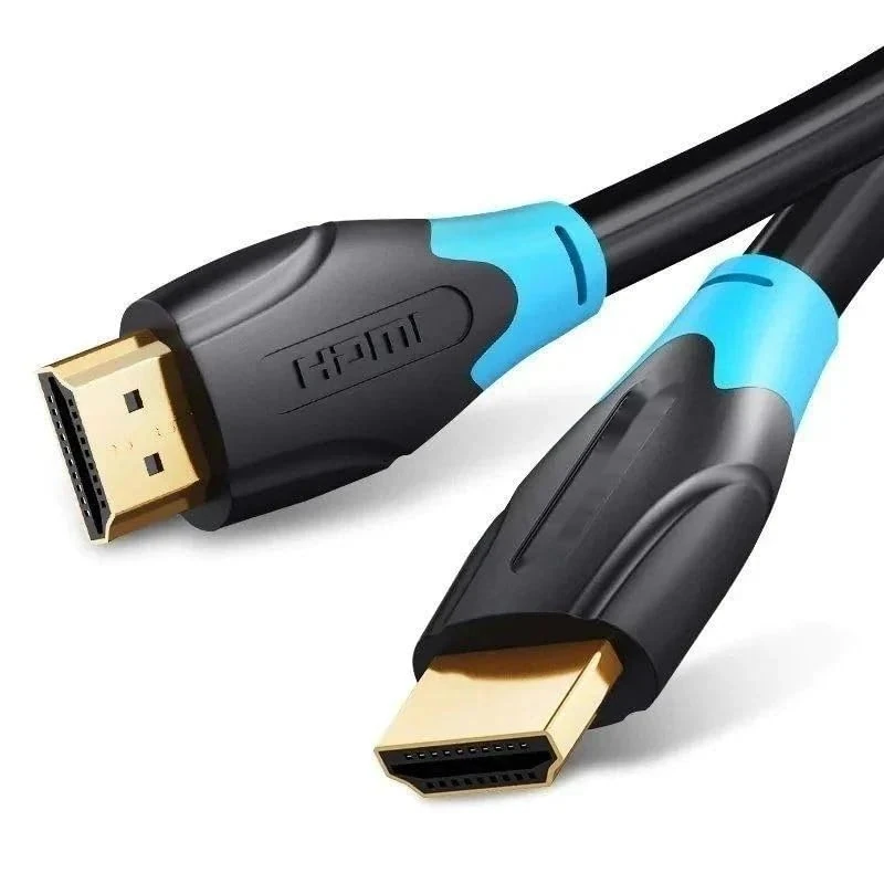 Watio Wave HDMI Cable - v2.0 cable, 4k, 20 m, male to male, high speed, black, ideal for connecting devices to displays and projectors.*