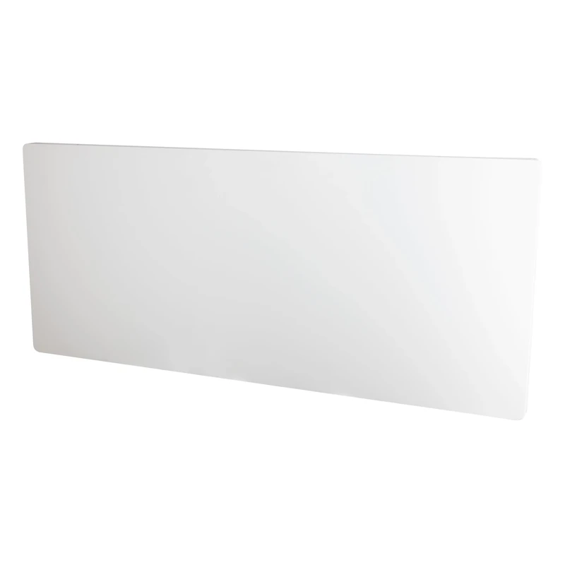 TCP 2000W White Wall-Mounted Electric Panel Heater with Sleek Aluminium Design, Adjustable Thermostat, Digital Screen, 24 Hour Timer, Weekly Programming, Quiet Operation. For Home & Offices