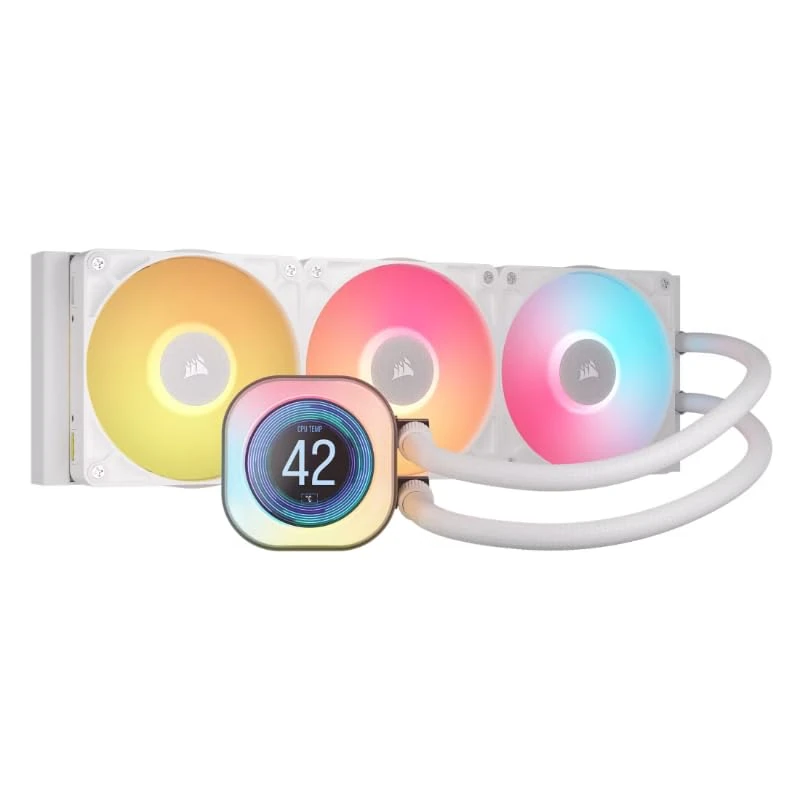 Liquid Cooling - 360mm AIO System, RGB Control, Multiple Sockets Compatible, Efficient and Quiet Aluminum Radiator.*