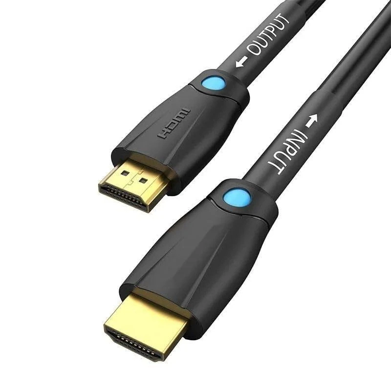Watio Wave HDMI Cable - Unidirectional v2.0 Cable, 4k, 35 meters, black, ideal for HD video and audio transmission.*