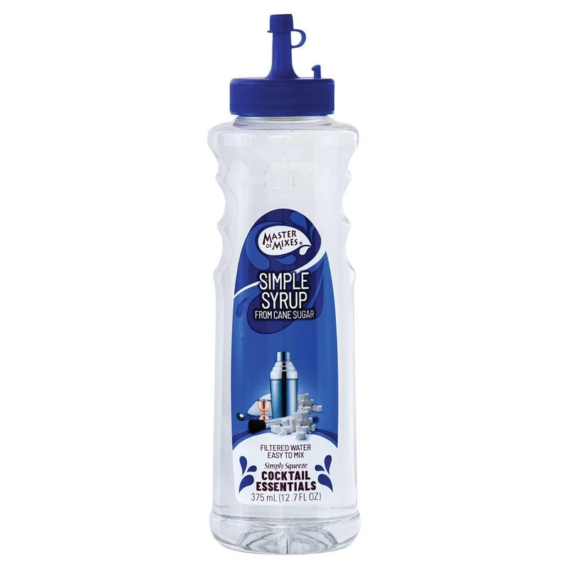 Master of Mixes Cocktail Essentials | 375ml | Home Bar Cocktail Ingredient (Simple Syrup)