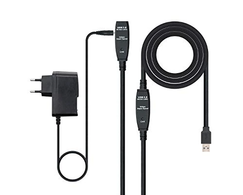 Watio Wave USB 3.0 Extension Cable - Extends connectivity with 15m length, Type a/m, High Speed and Durable.Ideal for Multiple Devices.* - Image 1