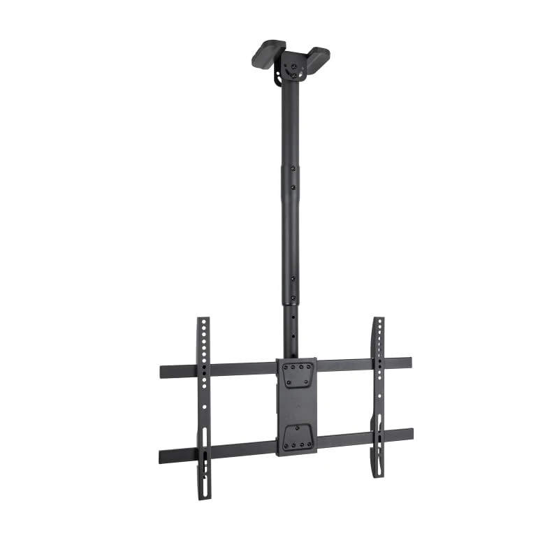 Bracket - Ceiling Mount for Screens from 43'' to 86'', Swivel and Tilt, Black, Easy Installation, Sturdy and Resistant.*
