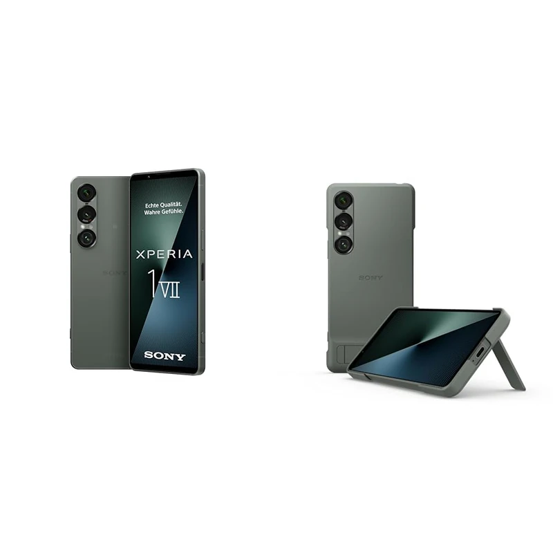Sony Xperia 1 VII 6.5 inch FHD+ OLED Smartphone - Moss Green