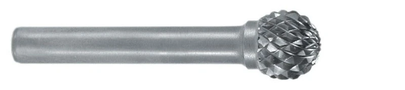 D Shape Carbide Mills, Spherical, high Precision and Durability, Ideal for Machining on Steel and alloys. - Image 1