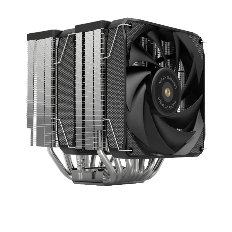 Watio Wave Fan - Universal 120mm Black Fan with 3 Ports, LED Lighting and High Cooling Efficiency.* - Image 1