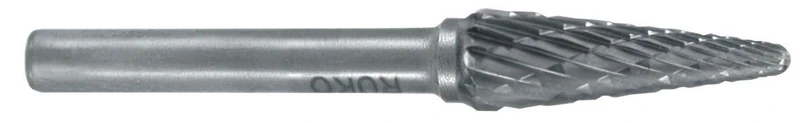 Round Cone Shaped Carbide burs, Ideal for high-Precision milling on Hard Materials. - Image 1