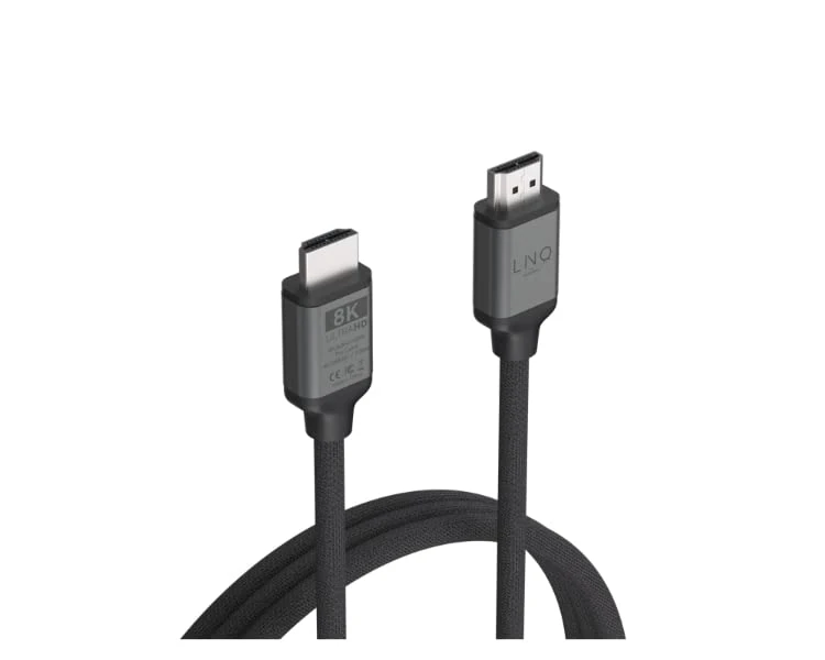 Watio Wave HDMI Cable - HDMI v2.1 cable 2 meters, 8K resolution, high speed, support high definition audio and video