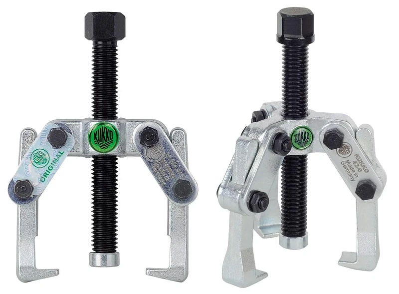 Mini Bearing Puller, 2 and 3 Articulated Legs, Ideal for Extraction in Tight Spaces and Maintenance of Machinery.