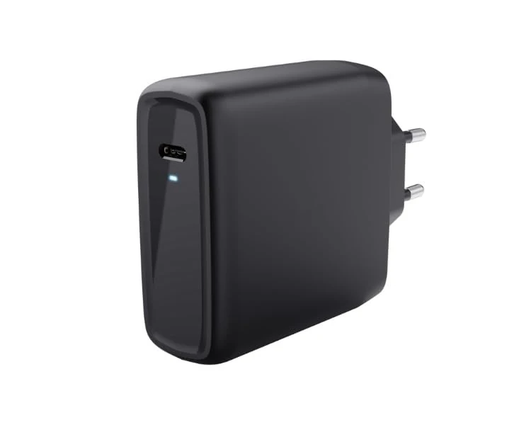 Watio Wave Charger - 100W USB-C Travel & Wall Charger, Black Design, Multi-Device Compatible, Lightweight and Portable.*