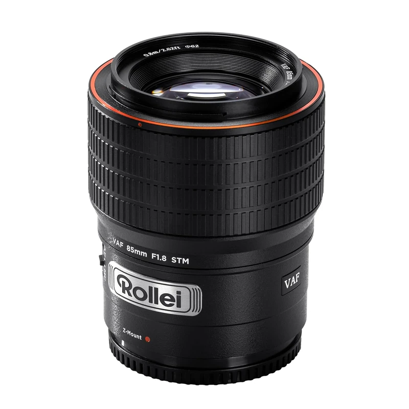 Rollei AF 85mm F/1.8 Full Frame Lens for Nikon Z with STM Auto Focus | HFT-X Coating | Full Metal Body (477g) Compatible with APS-C Z50/Z30/Zfc and Full Frame Z9/Z8/Z7/Z6/Z5 Series