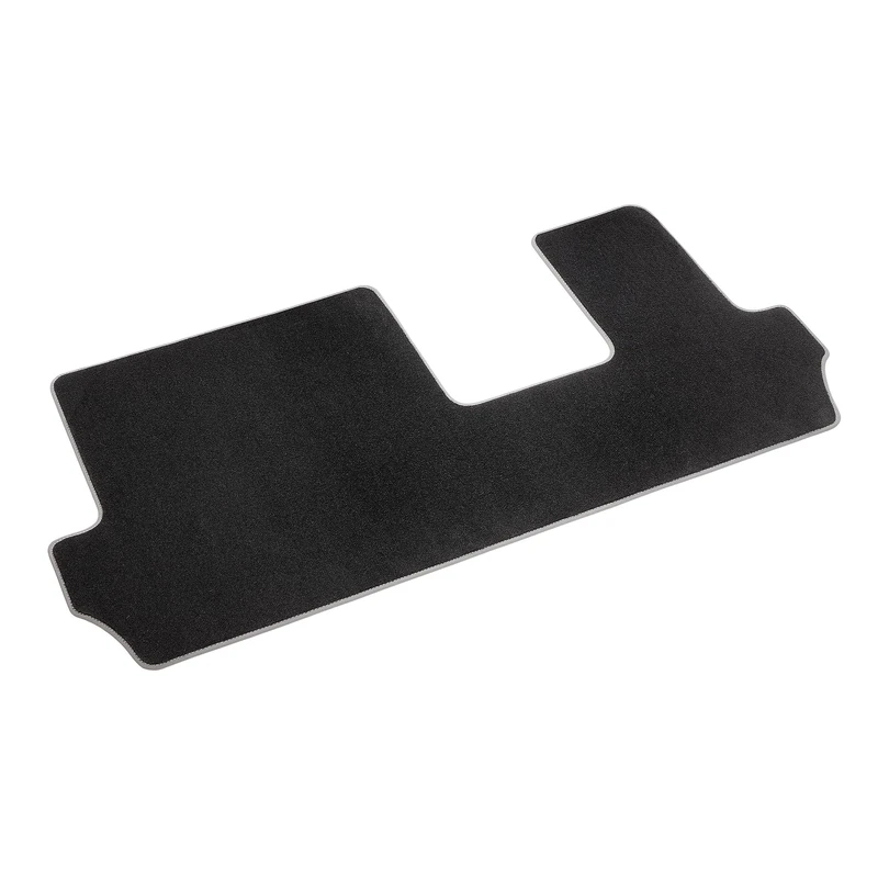 Volkswagen Premium Textile Mat, Velour, 3 Row Seats, Black/Grey, Anti-slip, for VW ID.Buzz, Long Wheelbase