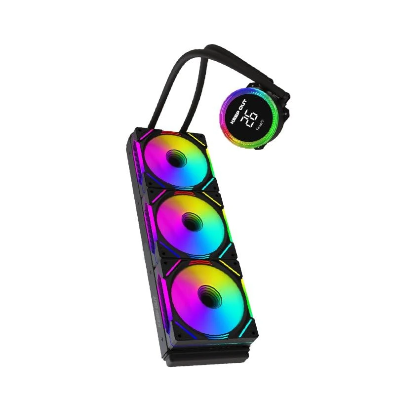 Liquid cooling systems - efficient cooling with 360mm radiator, ARGB lighting, multi-socket compatible and silent pump.* #*
