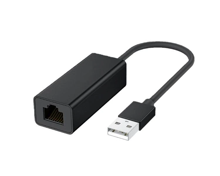 Adapter - USB 3.0 to Gigabit Ethernet Adapter, 1 Port, Speed up to 1 Gbps, Compatible with Network Cables, Compact and Portable*