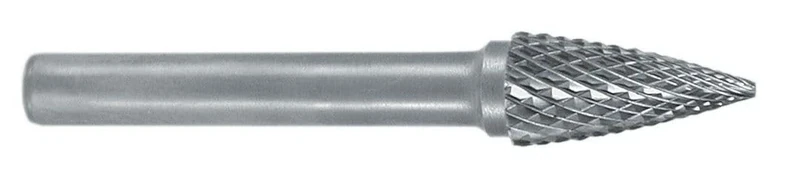 G Carbide end Mills with Pointed arc Shape, Ideal for Precise Machining and Finishing on Hard Materials.
