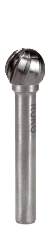 Carbide Cutters for Aluminium, D Shape - KUD, Spherical Design, Ideal for Precision milling and Surface Finishing.