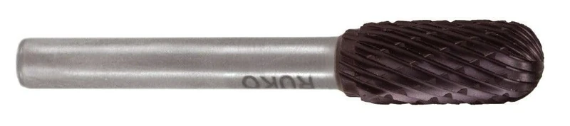 TiCN Hard Metal end Mills, semi-Spherical C Shape, high Hardness and wear Resistance, Ideal for Precision Machining on Metal. - Image 1