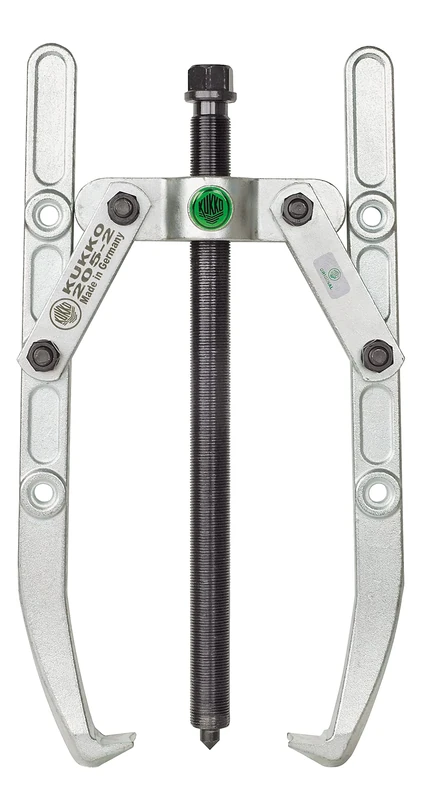 Bearing Puller with 2 Articulated Legs, Adjustable Reach, Ideal for Removing Bearings in Mechanics and Maintenance.