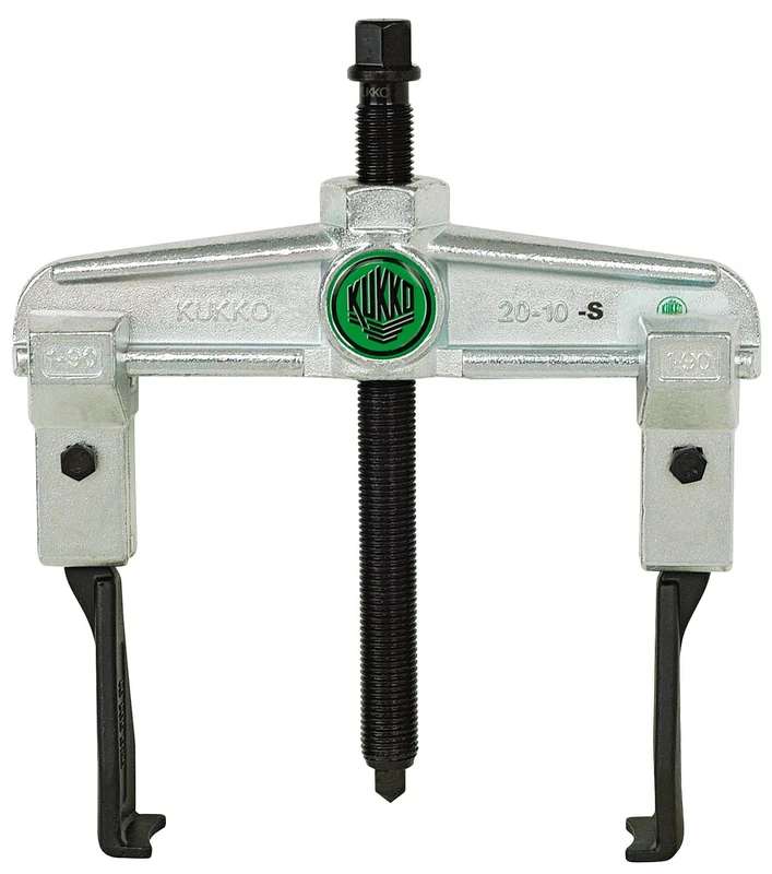 Universal 2-Leg Bearing Puller, Compact for Narrow Spaces, Ideal for Removal of Bearings and Mechanical Components.