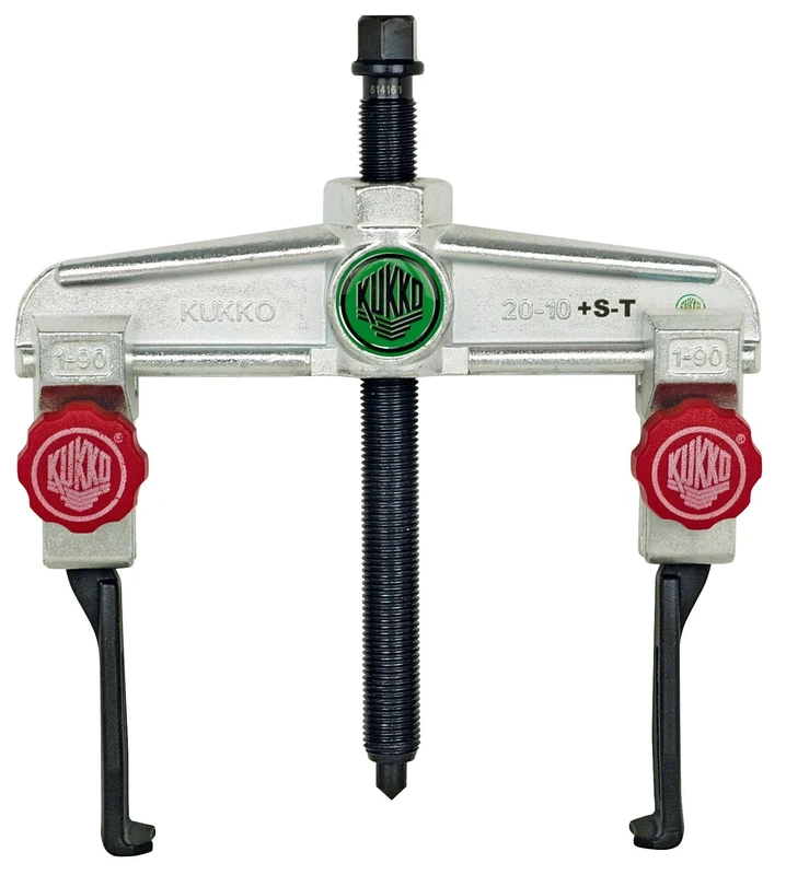 Universal 2-Leg Bearing Puller for Narrow Spaces, Quick Adjustment, Useful for Removing Bearings in Mechanics.