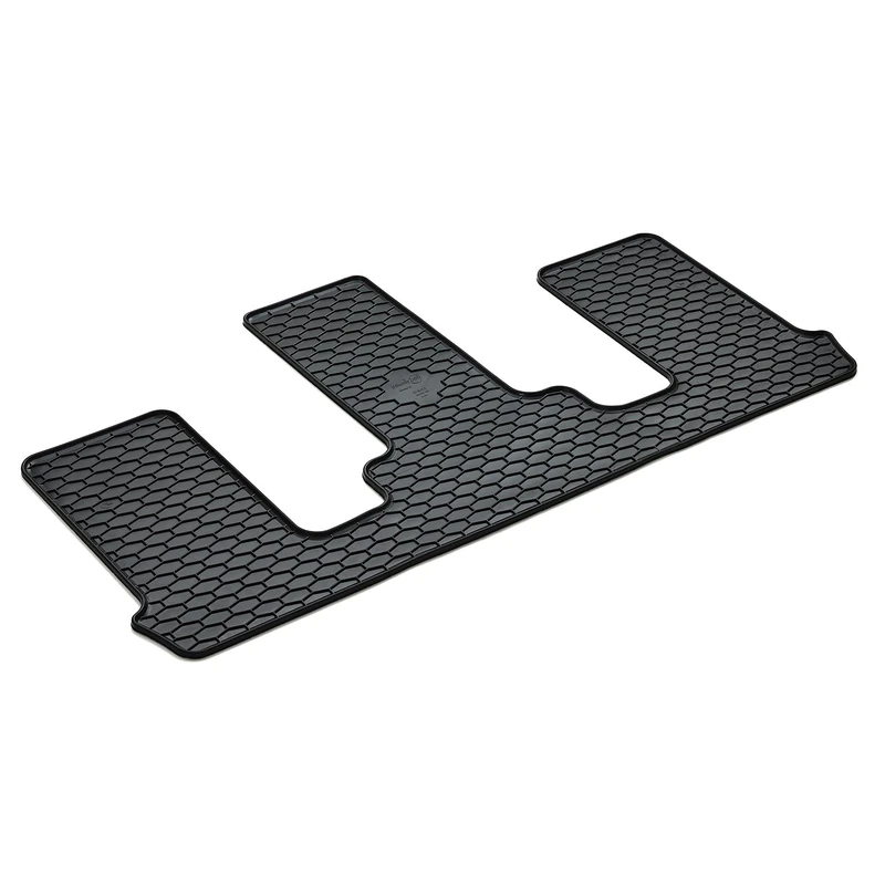 Volkswagen Rubber Car Mat, Black, For 3rd Row Seat, Compatible with VW ID.Buzz from 2023, Fit for 6 seater