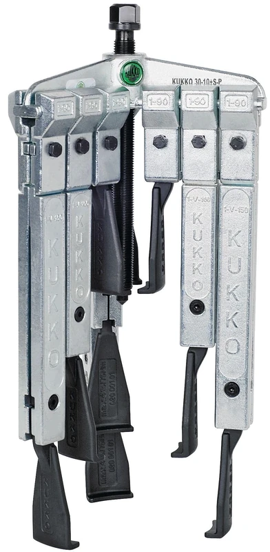 Universal 3-Leg Bearing Puller for Narrow Spaces, Ideal for Mechanical and Maintenance Bearing Removal.