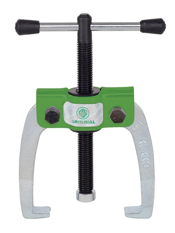2-Leg self-Centering Bearing Puller, Adjustable Crank, Ideal for Bearing Removal and Machinery Maintenance.