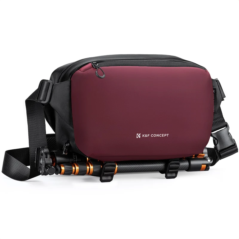 K&F CONCEPT 2 in 1 Camera Sling Bag Everyday Shoulder Bag