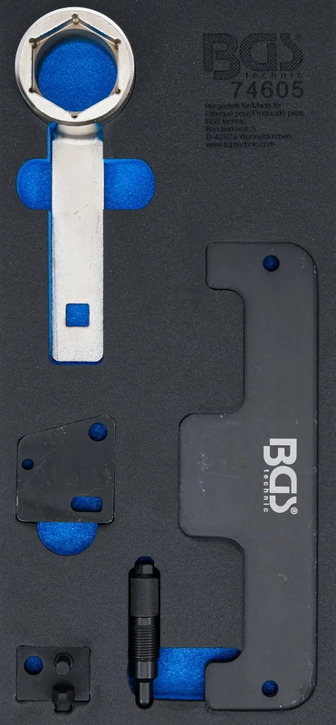 BGS 74605 | Tool Tray 1/3: Engine Timing Tool Set | for VAG/Porsche 6 and 8 Cylinder