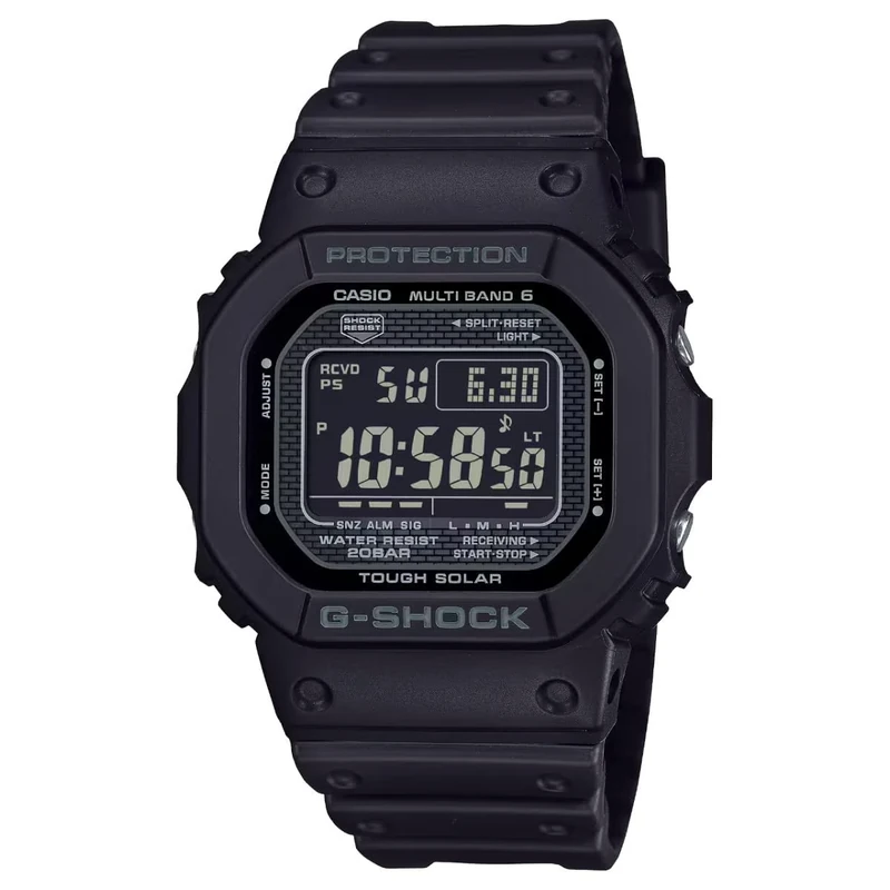 Casio Men's Digital Quartz Watch with Plastic Strap GW-5000HS-1ER