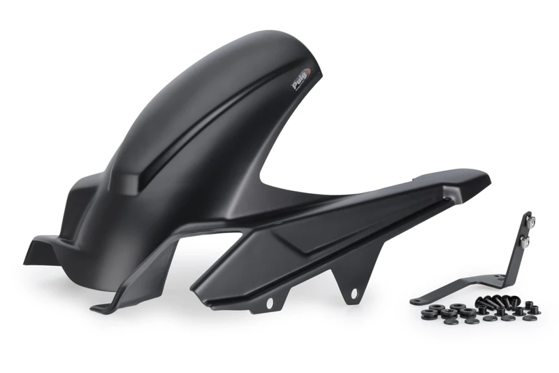 Puig 22379J Rear Fender; aerodynamic and durable design; made of high-quality ABS; quick installation; ideal for protection and style, Matte Black