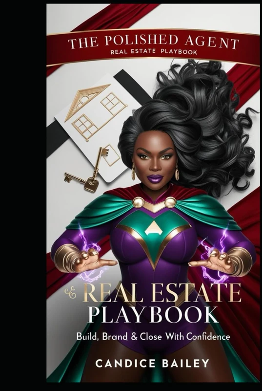 The Polished Agent Real Estate Playbook: A Complete Client Experience Guide + Editable Red Theme Marketing Templates for Real Estate Agents