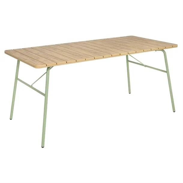 Bolero Melbourne Outdoor Polywood Dining Table, 1610x800x734 mm