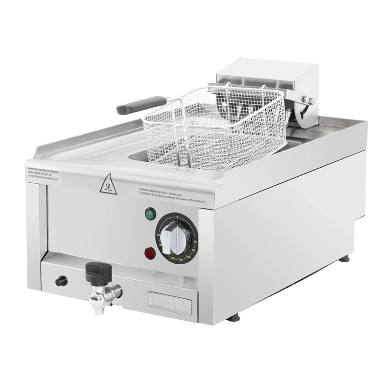 Buffalo 600 Series Single Tank Electric Fryer 8 Ltr