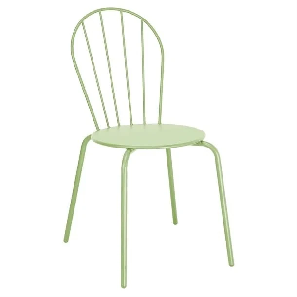 Bolero Adeline Side Chair Light Green, Set 4