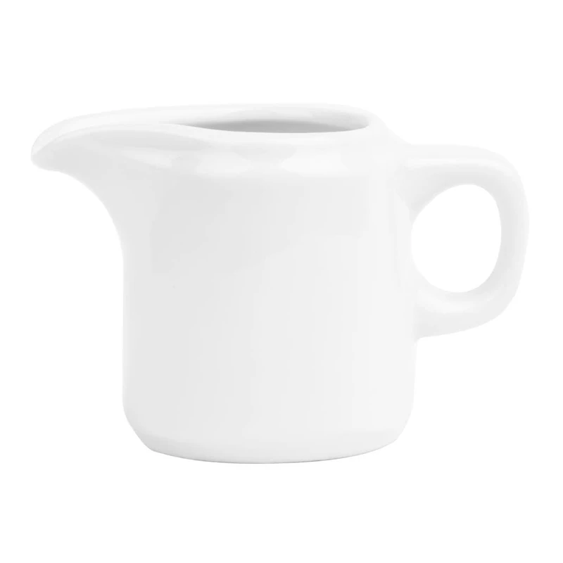 Olympia Whiteware Handled Jug - 130ml (Box 12)